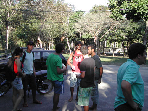 Recep&ccedil;&atilde;o dos calouro 2008-2